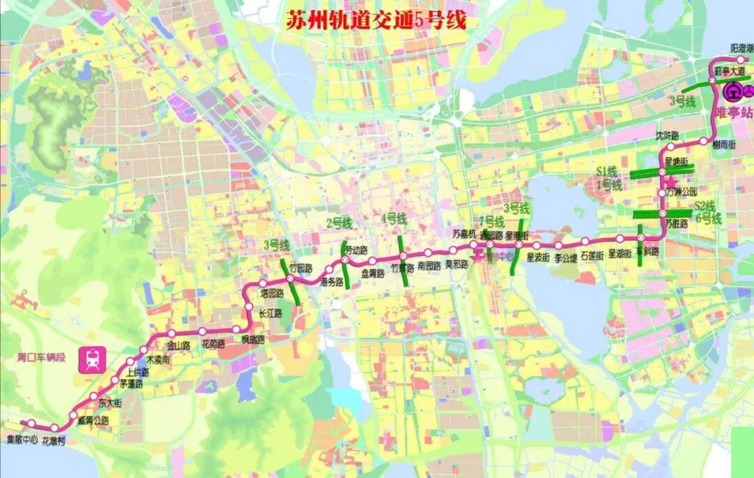 suzhou line 5 map