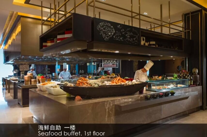 Renaissance Suzhou Hotel Seafood buffet
