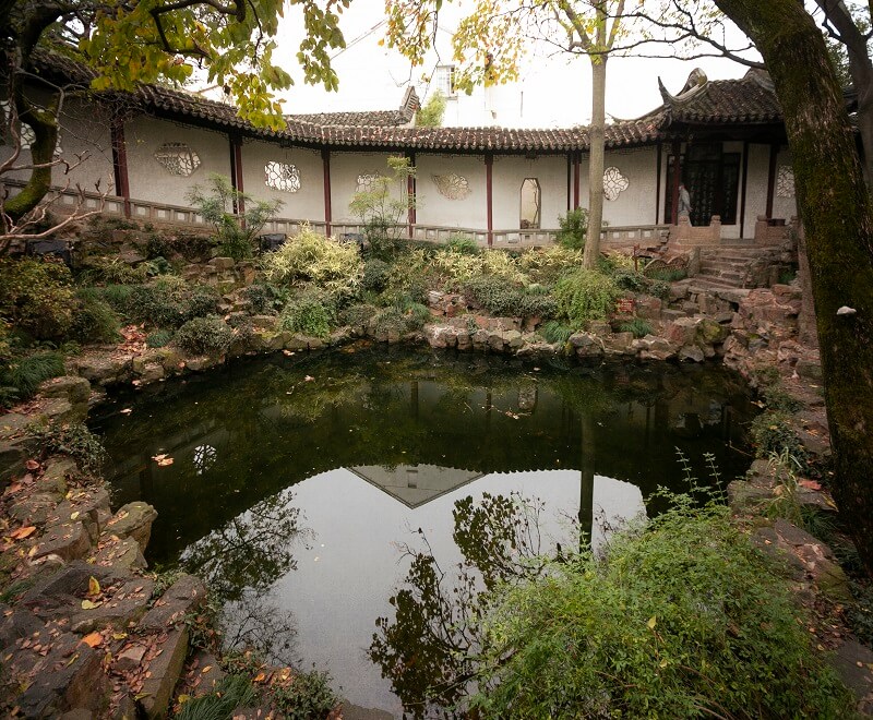 suzhou Canglang pavilion garden