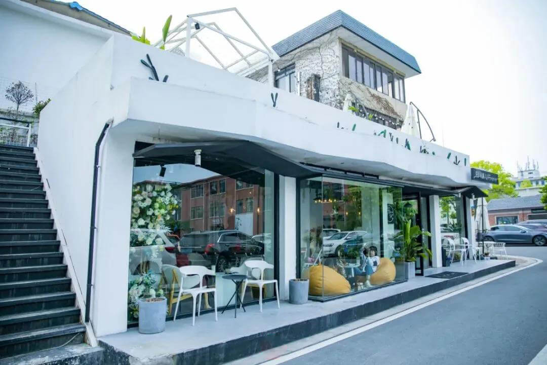 Blue·Fanghua cafe shop