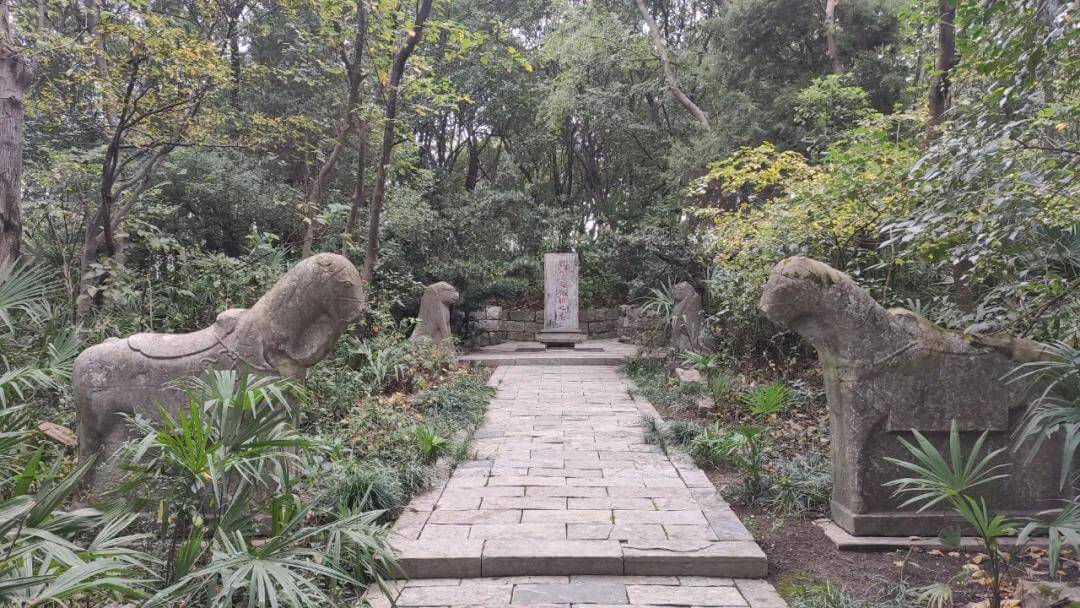 Wen Zhengming memorial garden