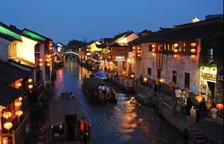 beautiful scenery of water town & profound historical heritage
